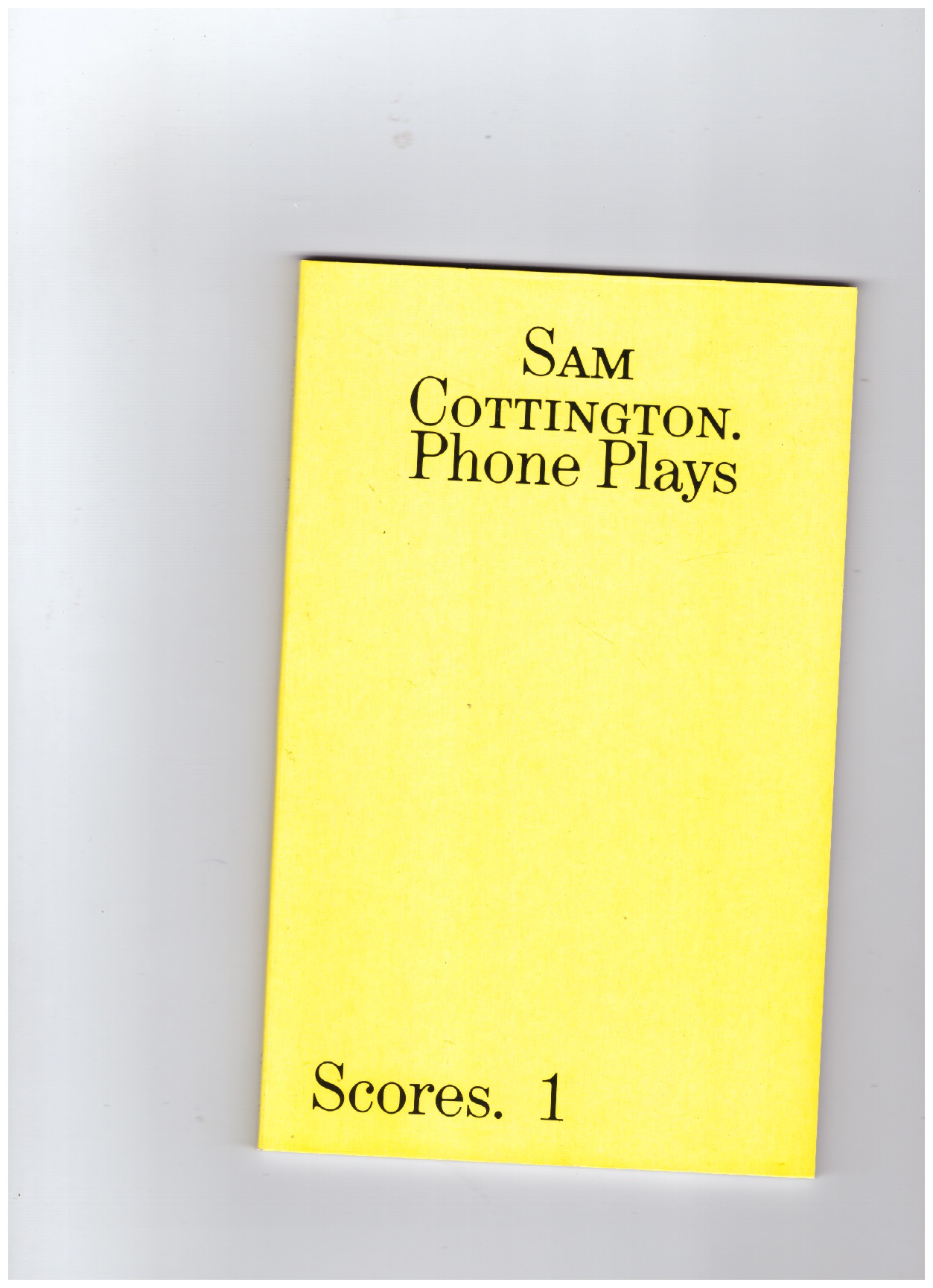 COTTINGTON, Sam  - Phone Plays